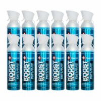 Boost Oxygen Portable 10 Liter Canned Oxygen Canister, Peppermint (12 Pack) Perspective: Main