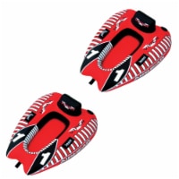 AIRHEAD AHVI-F1 Viper 1 Single Rider Cockpit Inflatable Lake Water Tube (2 Pack)
