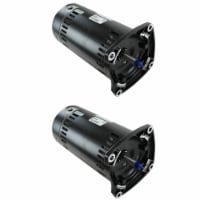 A.O. Smith Century 3/4HP Up-Rated Single-Speed Square Flange Pool Motor (2 Pack)