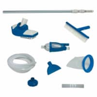 Intex Deluxe Pool Maintenance Kit & Hydrotools 7 Chlorine Dispenser for Tablets