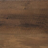 Walker Edison 44 Grooved Door Corner TV Stand in Reclaimed Barnwood Mahogany