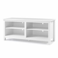 Walker Edison 58  Engineered Wood Essential TV Stand Console in White