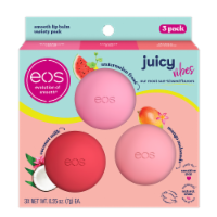 eos® Juicy Vibes Smooth Lip Balm Variety Pack Perspective: Main