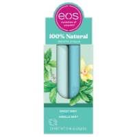 eos® 100% Natural Organic Lip Balm Sweet Mint & Vanilla Mint Perspective: Main