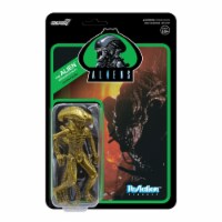 Aliens Xenomorph Attack Warrior Gold Alien ReAction Figure Horror Movie Franchise Super7