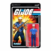 G.I. Joe Sailor Blueshirt Tan Mustache Navy Serviceman Animated TV Figure Super7