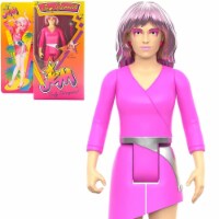 Super7 Jem and The Holograms Jem (Neon Retro Box) 3 3/4-Inch Reaction Figure