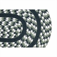 Better Trends BRAL6RNA Alpine Braided Rug, Navy - 6 ft. Round