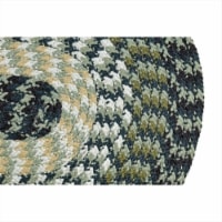 Better Trends BRAL58HU Alpine Braided Rug, Hunter - 5 in.