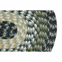 Better Trends BRAL6RHU Alpine Braided Rug- Hunter - 6 ft. Round