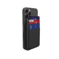 Mophie Snap + Juice Pack Mini Wallet Portable Charger & Card Holder - Black Perspective: Main