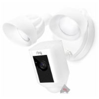 RING Floodlight Cam Wired Plus Motion-Activated - White Perspective: Main