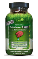 Irwin Naturals® Testosterone Up Max3™ + Nitric Oxide Booster Liquid Soft-Gels