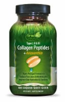 Irwin Naturals® Collagen Peptides + Astaxanthin Liquid Soft Gels Perspective: Main