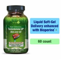 Irwin Naturals® Energy & Endurance Testosterone Up® Men Over 40 Liquid Soft-Gels Perspective: Main