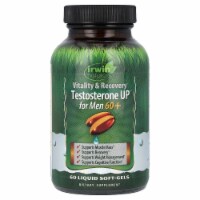 Irwin Naturals Testosterone UP for Men 60+ - 60 Liquid Softgels Perspective: Main