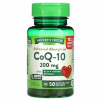 Nature's Truth CoQ-10 Enhanced Absorption 200 mg - 50 Quick Release Softgels
