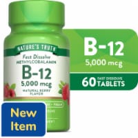 Nature’s Truth Vit B-12 5,000 mcg Methyl Fast Dis Tabs Perspective: Main