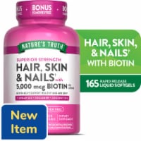 Nature's Truth Superior Strength Hair/Skin/Nails with Argan/Coconut Oil/Collagen, 165 Count, Perspective: Main