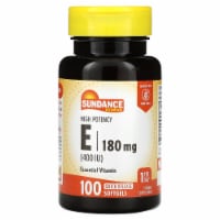 Sundance Vitamins High Potency E 180 mg (400 IU) - 100 Quick Release Softgels