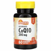 Sundance Vitamins Absorbable CoQ10 200 mg - 60 Quick Release Softgels