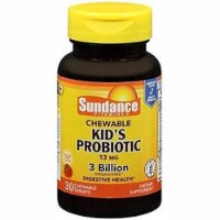 Sundance Kid's Probiotic 13 mg Chewable Natural Berry Flavor - 30 Tablets