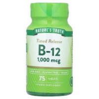 Nature's Truth Vitamins Time Release B-12 1 000 mcg - 75 Tablets