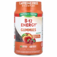 Nature's Truth B-12 Energy + Ashwagandha Gummies Natural Peach Raspberry - 48 Vegan