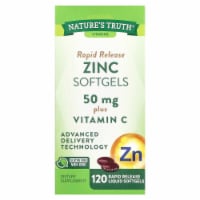 Nature's Truth Rapid Release Zinc Plus Vitamin C 50 mg - 120 Rapid Release Liquid