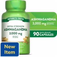 Nature's Truth Extra Strength Ashwagandha 1 500 mg - 90 Quick Release Capsules