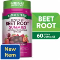 Nature's Truth Superfood Delicious Strawberry Flavor Beet Root 60 Gummies Perspective: Main