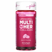 Pink Liposomal Multi For Her + Collagen - 60 Softgels