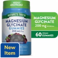Nature's Truth® Magnesium Glycinate Gummies Natural Grape Perspective: Main