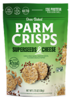 Parm Crisps® Oven-Baked Superseeds and Cheese Crisps