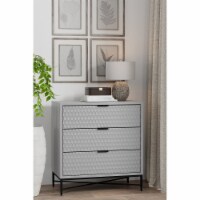 Milo Small Chest (Light Slate Grey)