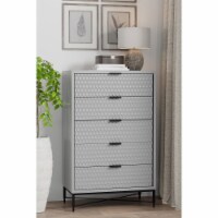 Milo Chest (Light Slate Grey)