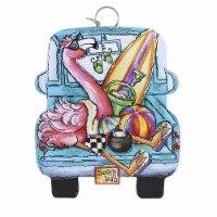 Home Decor Summer Truck Charm Metal Beach Ready S22020