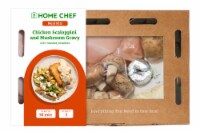 Home Chef® Meal Kit Chicken Scallopini Mushroom Gravy Roasted Garlic & Goat Cheese Potatoes