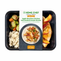 Home Chef Heat & Eat Culinary Collection Apple and Bourbon Chicken with Smoked Gouda Risotto