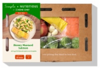 Home Chef Meal Kit Simple & Nutritious Honey Mustard Salmon Perspective: Main
