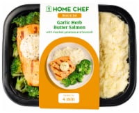 Home Chef Heat & Eat Garlic Herb Butter Salmon