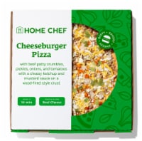 Home Chef Cheeseburger Pizza