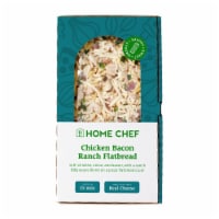 Home Chef Chicken Bacon Ranch Flatbread Pizza