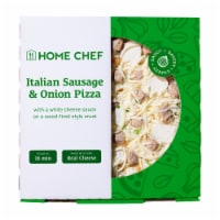 Home Chef Italian Sausage & Onion Pizza Perspective: Main