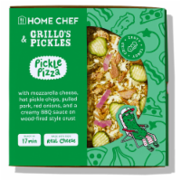 Home Chef Grillo's Pickle Pizza Perspective: Main