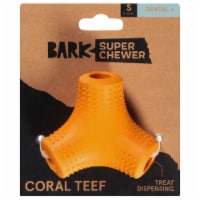 BARK Coral Teef Super Chewer Dog Treat Dispensing Toy Perspective: Main