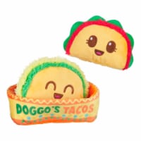 BARK Doggo's Taco Plush Dog Toy Perspective: Main