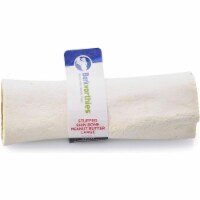 Barkworthies 20511444 Large Stuffed Peanut Butter Shin Bone Dog Treat - 10 Count