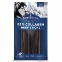 Barkworthies 840139123009 6 in. Barkworthies Dog Collagen Beef Stick, Pack of 3