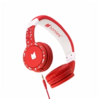 Tonies Red Headphones Perspective: Main